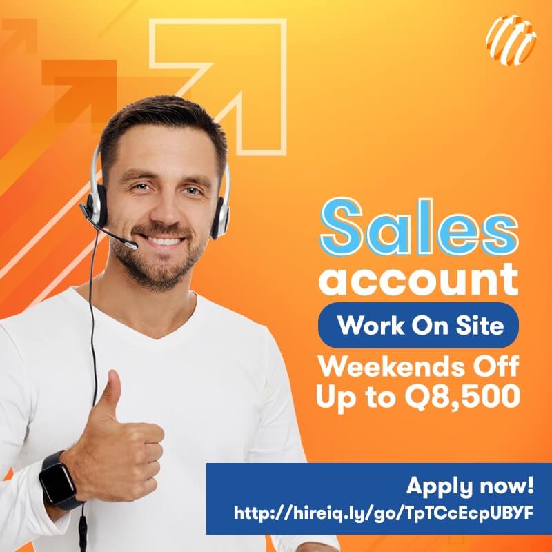 Work With Us! - Sales